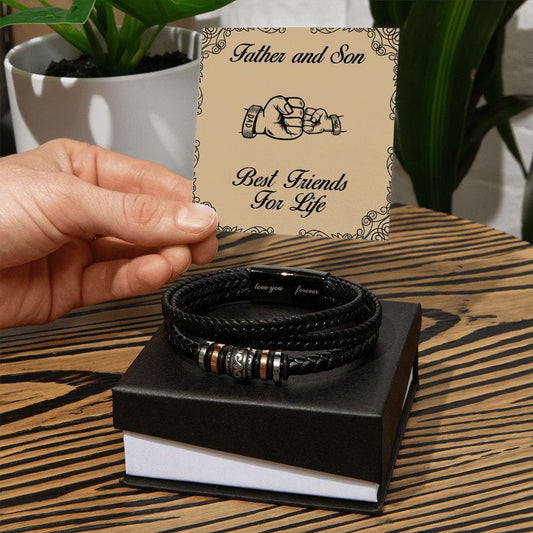 To My Dad - Love You Forever Bracelet