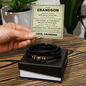 Love You Forever Bracelet - To My Grandson "Just Do Your Best"