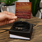 Love You Forever Bracelet - To My Son "Remember To Be Awesome"