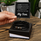 Love You Forever Bracelet - To My Son "I Adore Your Smile"