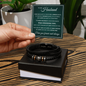 Love You Forever Bracelet - To My Husband "My Love For You Will Never End"