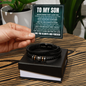 Love You Forever Bracelet - To My Son "Feel My Love"