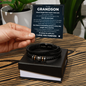 Love You Forever Bracelet - To My Grandson "Never Forget How Much I Love You"