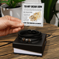 Love You Forever Bracelet - To My Dear Son "You Mean The World To Me"