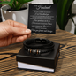 Love You Forever Bracelet - To My Husband "I Can't Live Without You"