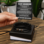 Love You Forever Bracelet - To My Grandson "This Bracelet Isn't Just A Gift, It's A Piece Of Me"