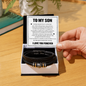 Love You Forever Bracelet - To My Son "Be The Man I Know You Can Be"