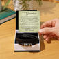 Love You Forever Bracelet - To Our Grandson "We Love You"