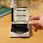 Love You Forever Bracelet - To My Son "Always Remember, I Love You Forever"