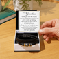 Love You Forever Bracelet - To My Grandson "Just Go Forth and Aim for The Skies"