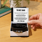 Love You Forever Bracelet - To My Dad "You Will Always Be My Dad, My Hero"