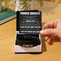 Love You Forever Bracelet - To My Man Promise Bracelet