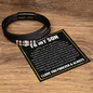 Love You Forever Bracelet - To My Son "I Love You Forever and Always"