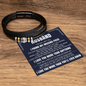 Love You Forever Bracelet - To My Husband "Found My Missing Piece"