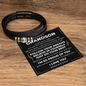 Love You Forever Bracelet - To My Grandson "I'm So Proud of You"