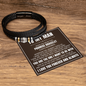 Love You Forever Bracelet - To My Husband "You Are The One"