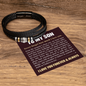 Love You Forever Bracelet - To My Son "Never Forget How Much I Love You"