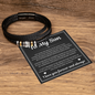 Love You Forever Bracelet - To My Son