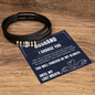 Love You Forever Bracelet - To My Husband "I Choose You"
