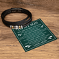 Love You Forever Bracelet - To My Son "You Are My Best Son Ever"