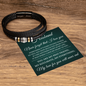 Love You Forever Bracelet - To My Husband "Never Forget That I Love You"