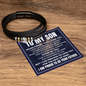 Love You Forever Bracelet - To My Son "Never Forget That I Love You"