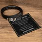 Love You Forever Bracelet - To My Son "I'm Always Here For You"