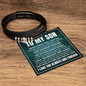 Love You Forever Bracelet - To My Son "Feel My Love"