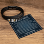 Love You Forever Bracelet - To My Son "You Are My Greatest Blessing"