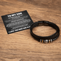 Love You Forever Bracelet - To My Grandson "This Bracelet Isn't Just A Gift, It's A Piece Of Me"