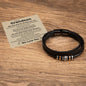 Love You Forever Bracelet - To Our Grandson "You Are Our Pride and Joy"