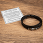 Love You Forever Bracelet - To My Man "The Day I Met You, My Life Changed"