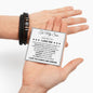 To My Son - Love You Forever Bracelet