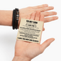 Love You Forever Bracelet - To My Son "Never Forget How Amazing You Are"