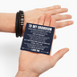 Love You Forever Bracelet - To My Grandson " Never Forget How Much I Love You"