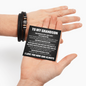 Love You Forever Bracelet - To My Grandson " I Believe In You"