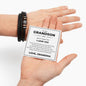 Love You Forever Bracelet - To My Grandson "I Love You"