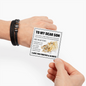 Love You Forever Bracelet - To My Dear Son "You Mean The World To Me"