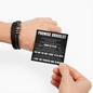 Love You Forever Bracelet - To My Man Promise Bracelet