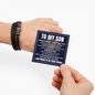 Love You Forever Bracelet - To My Son "Never Forget That I Love You"