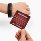 Love You Forever Bracelet - To My Grandson "Just Believe In Yourself and Never Quit"