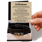 Love You Forever Bracelet - To Our Grandson "You Are Our Pride and Joy"