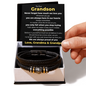 Love You Forever Bracelet - To Our Grandson "We Are Always Proud of You"
