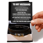 Love You Forever Bracelet - To My Husband "Meeting You Was Fate"