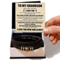 Love You Forever Bracelet - To My Grandson "Believe In Yourself"