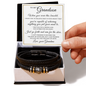 Love You Forever Bracelet - To My Grandson "Just Go Forth and Aim for The Skies"