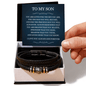 To My Son - Love You Forever Bracelet