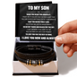 Love You Forever Bracelet - To My Son "You Can Achieve Anything"