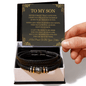 To My Son - Love You Forever Bracelet