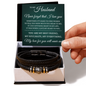 Love You Forever Bracelet - To My Husband "Never Forget That I Love You"